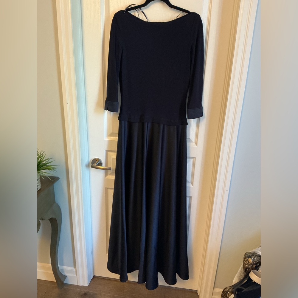 Tadahi holt renfrew navy evening dress size 10
